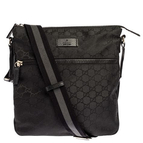 gucci balck bag|gucci black side bag.